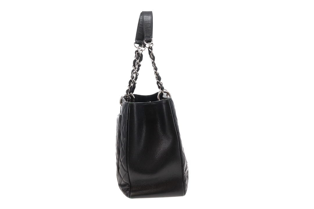 Chanel GST XL Black Caviar Leather 2013