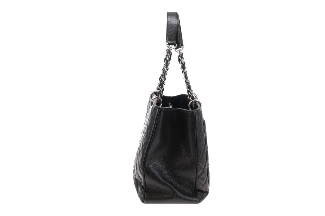 Chanel GST XL Black Caviar Leather 2013