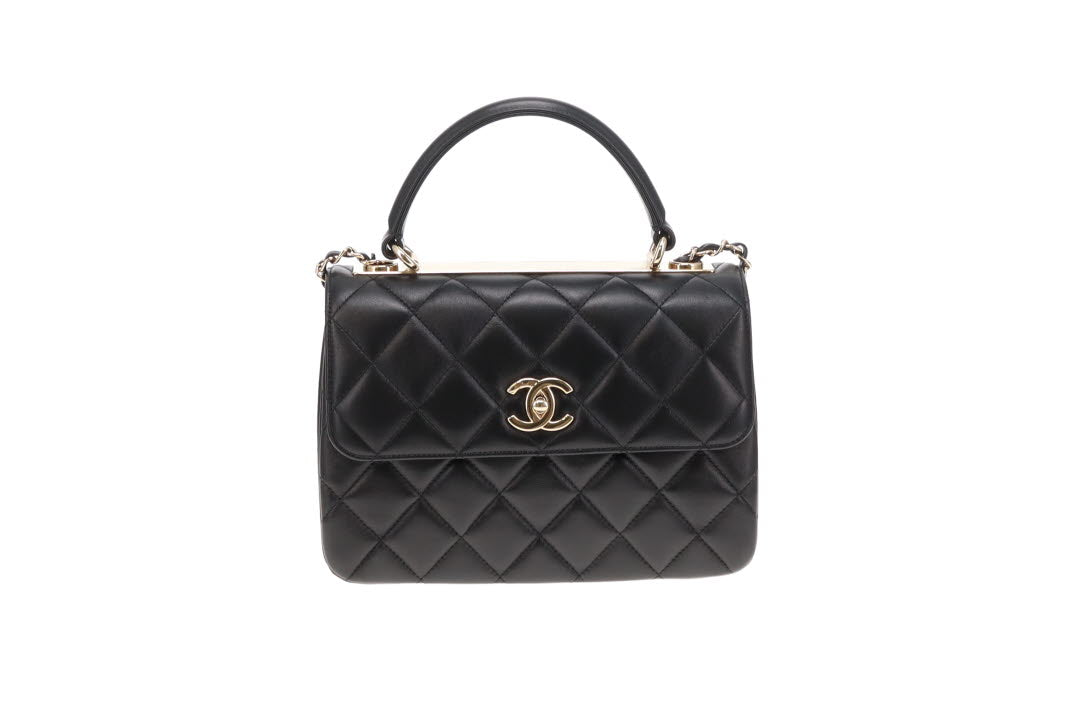 Chanel Trendy Small Black Lambskin
