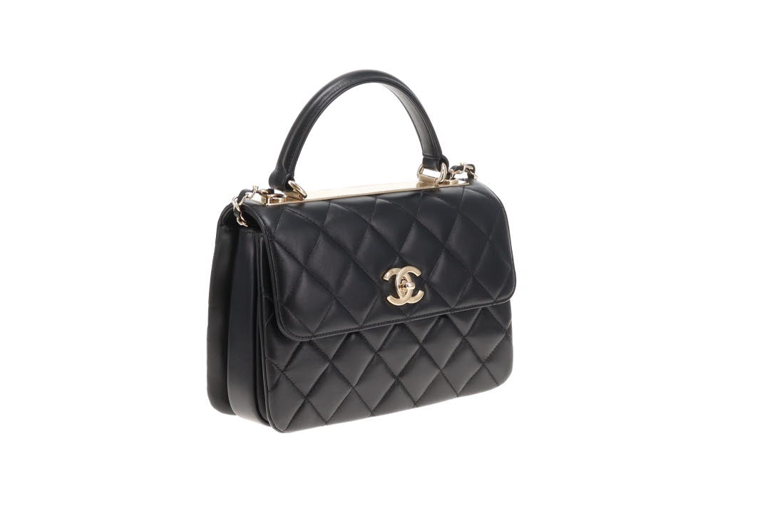 Chanel Trendy Small Black Lambskin