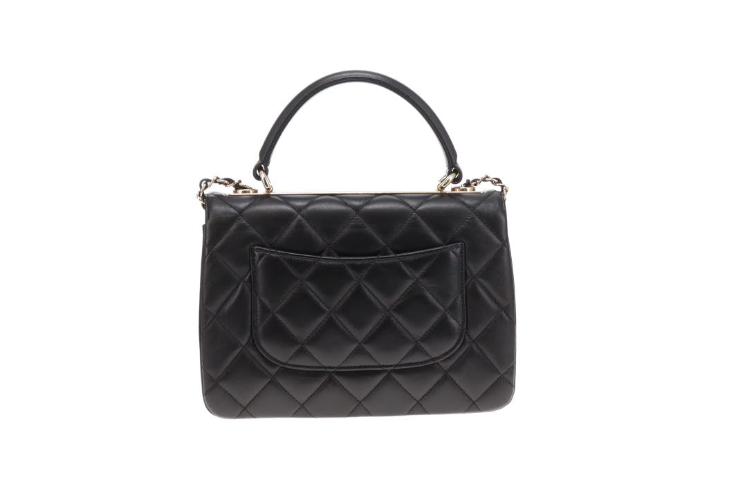 Chanel Trendy Small Black Lambskin
