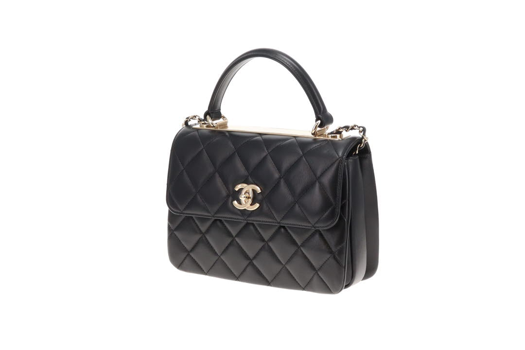 Chanel Trendy Small Black Lambskin