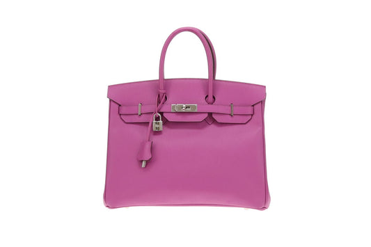 Hermes Birkin 35 Epsom Leather Anemone 2006 PHW