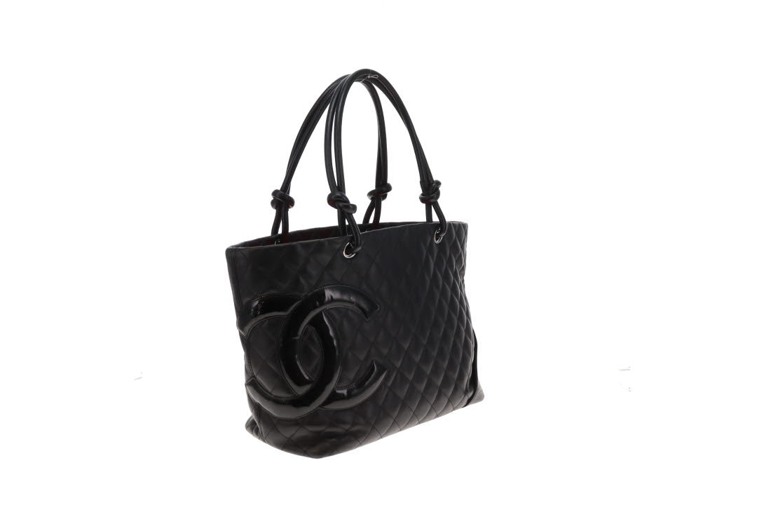 Chanel Cambon Tote Black on Black 2008/09
