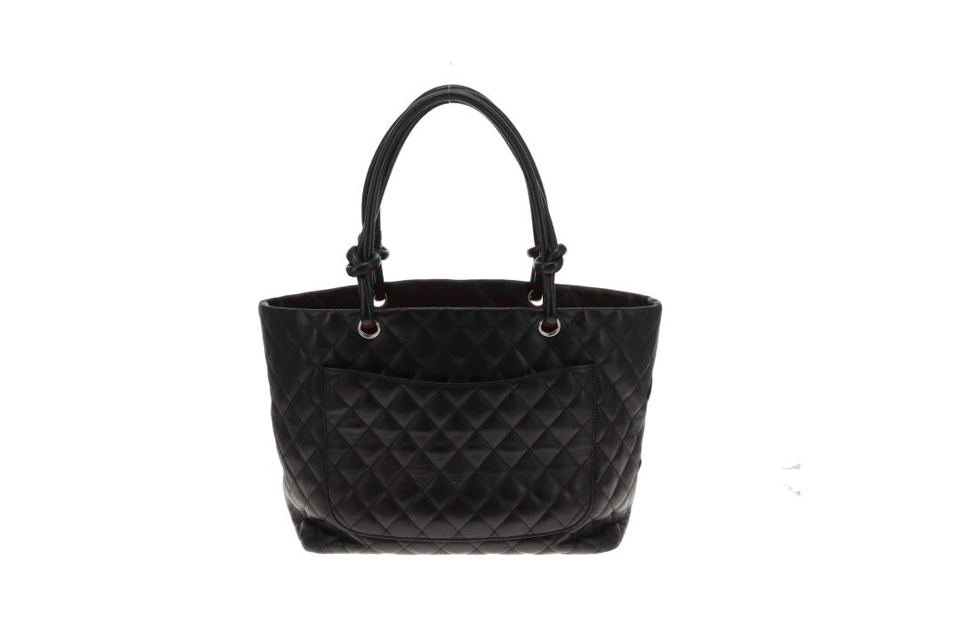 Chanel Cambon Tote Black on Black 2008/09