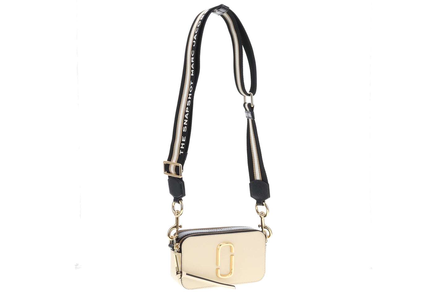 Marc Jacobs The Snapshot Black & Cream Crossbody