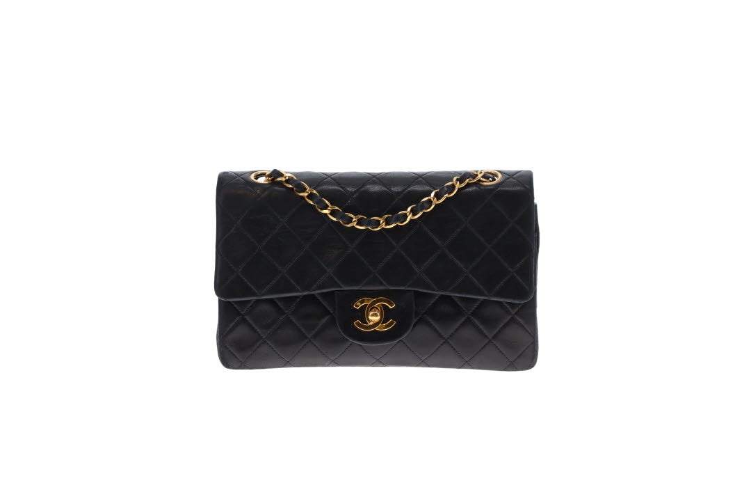 Chanel Classic Double Flap Vintage Black Small 1991/94