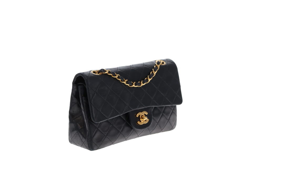 Chanel Classic Double Flap Vintage Black Small 1991/94