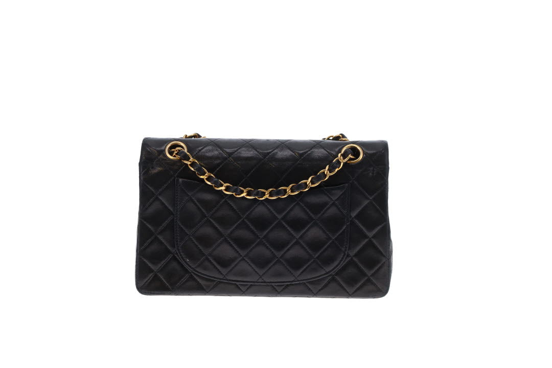Chanel Classic Double Flap Vintage Black Small 1991/94