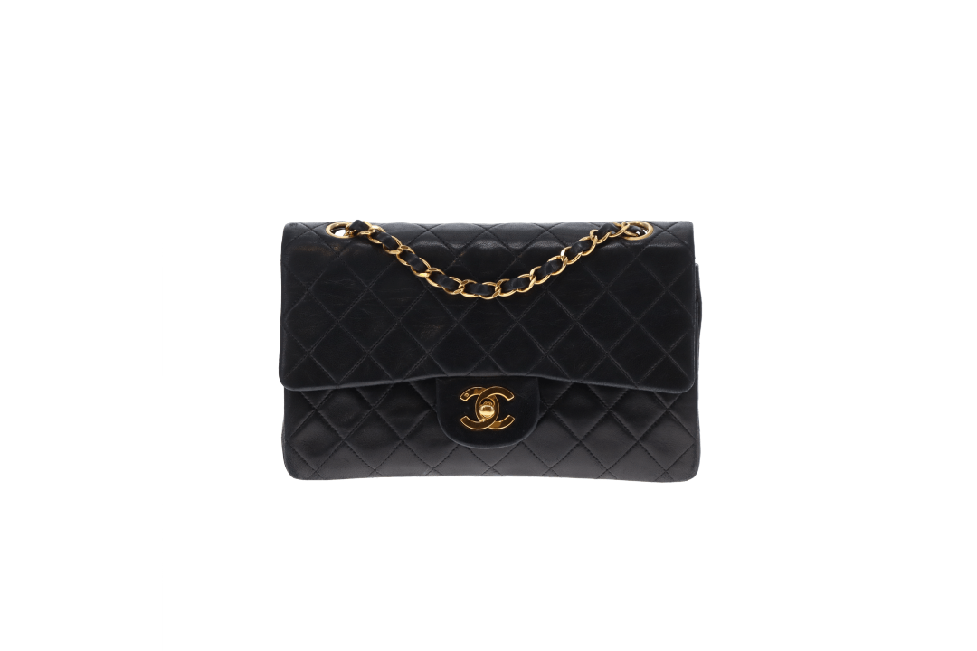 Chanel Classic Double Flap Vintage Black Small 1991/94