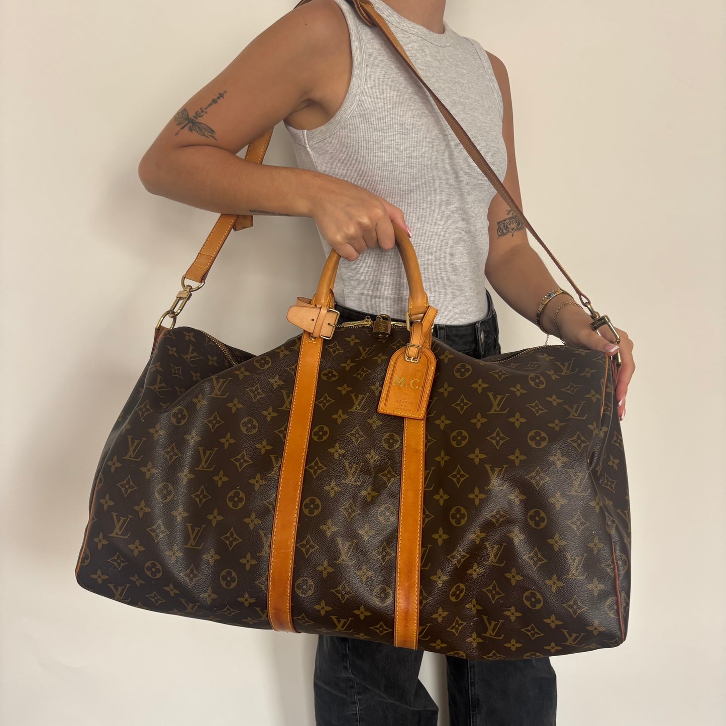 Louis Vuitton Keepall Bandouliere 55 Monogram MB0085 - 2005