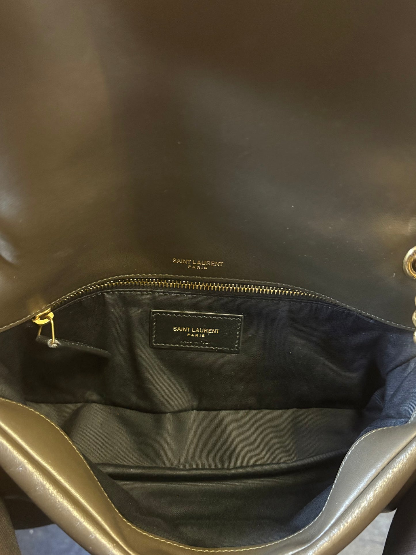 Saint Laurent Calypso Small Shoulder Bag Plunged Lambskin 2023