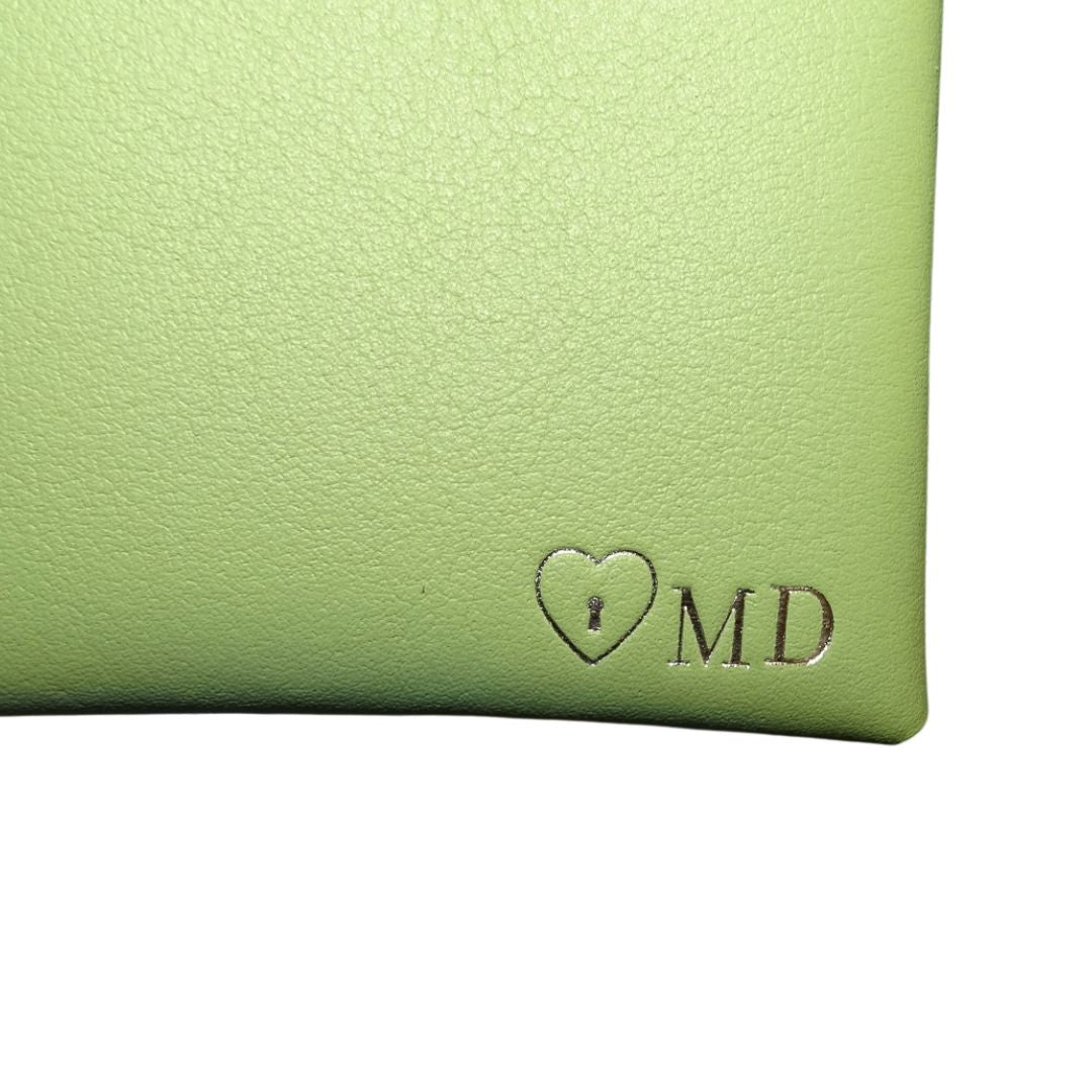 Hermes Calvi Card Holder In Swift & Chevre Vert Criquet & Bambou 2023