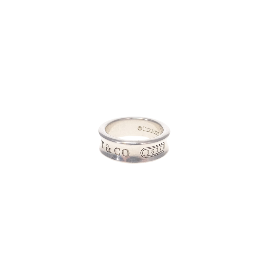 Tiffany & Co 1837 Ring Sterling Silver (size 51)