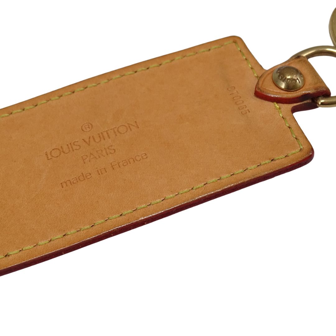 Louis Vuitton Vachetta Logo Charm 2005