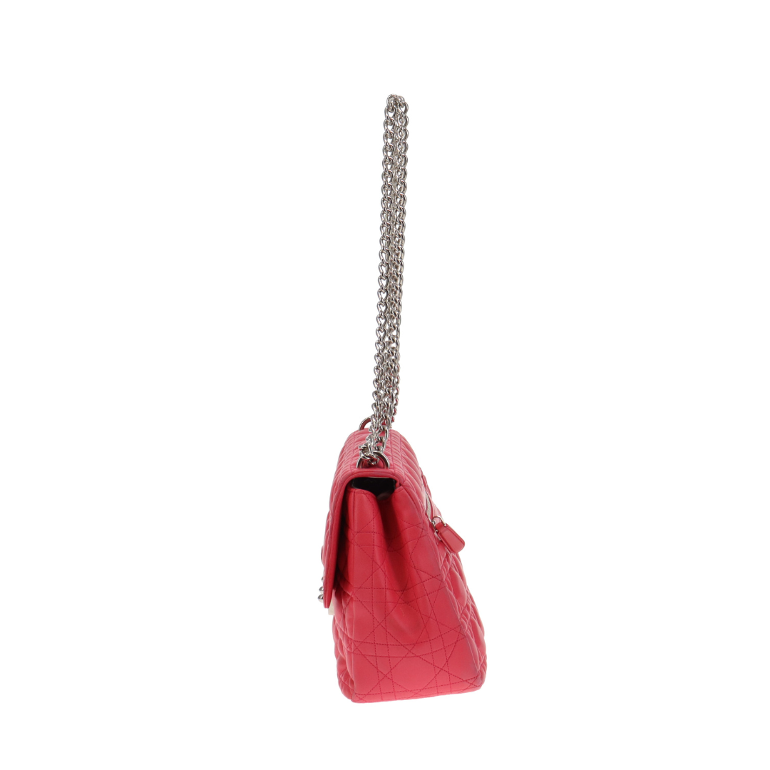 Dior Barbie Pink Lambskin Cannage Miss Dior Shoulder Bag