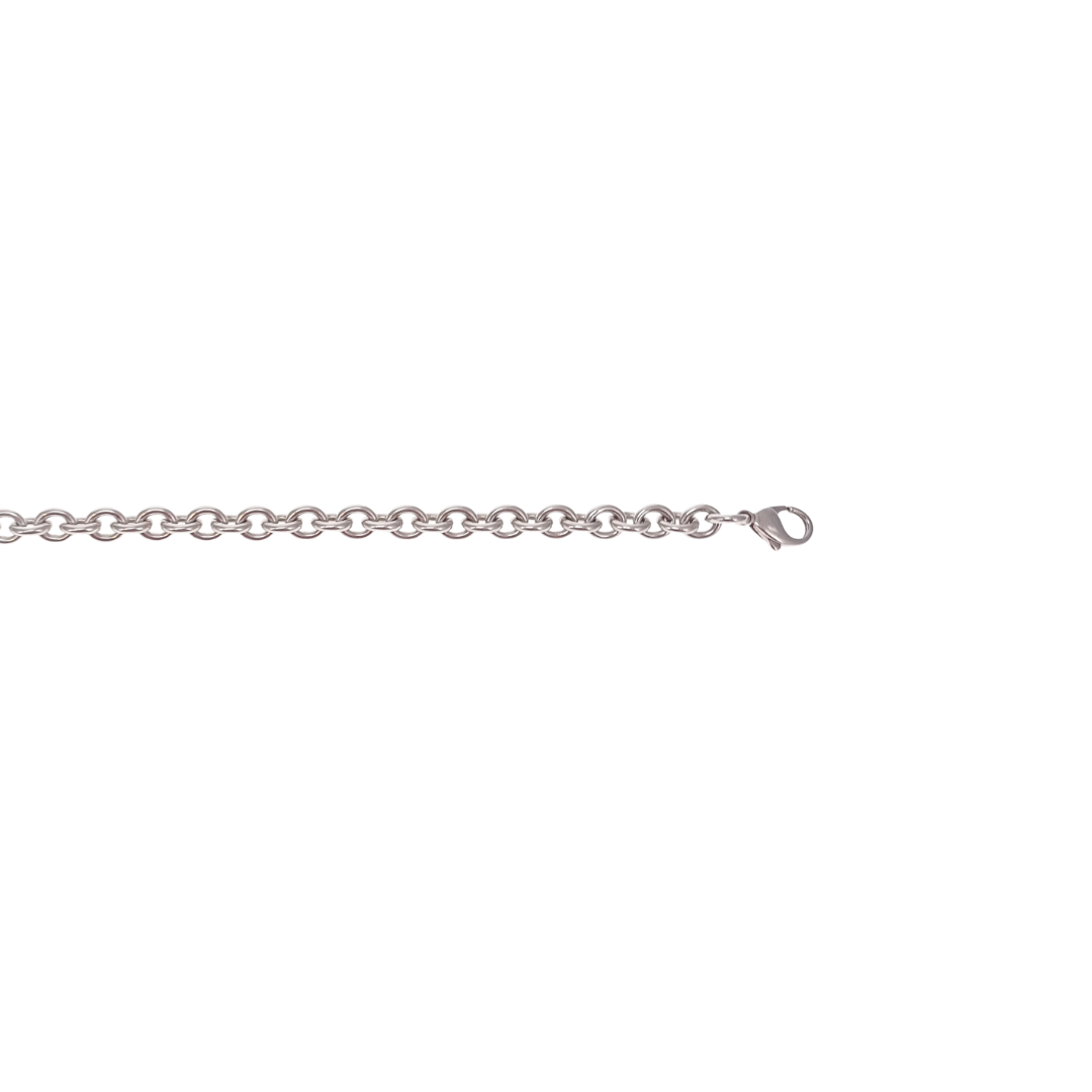 Tiffany RTT Oval Plate Choker In Sterling Silver