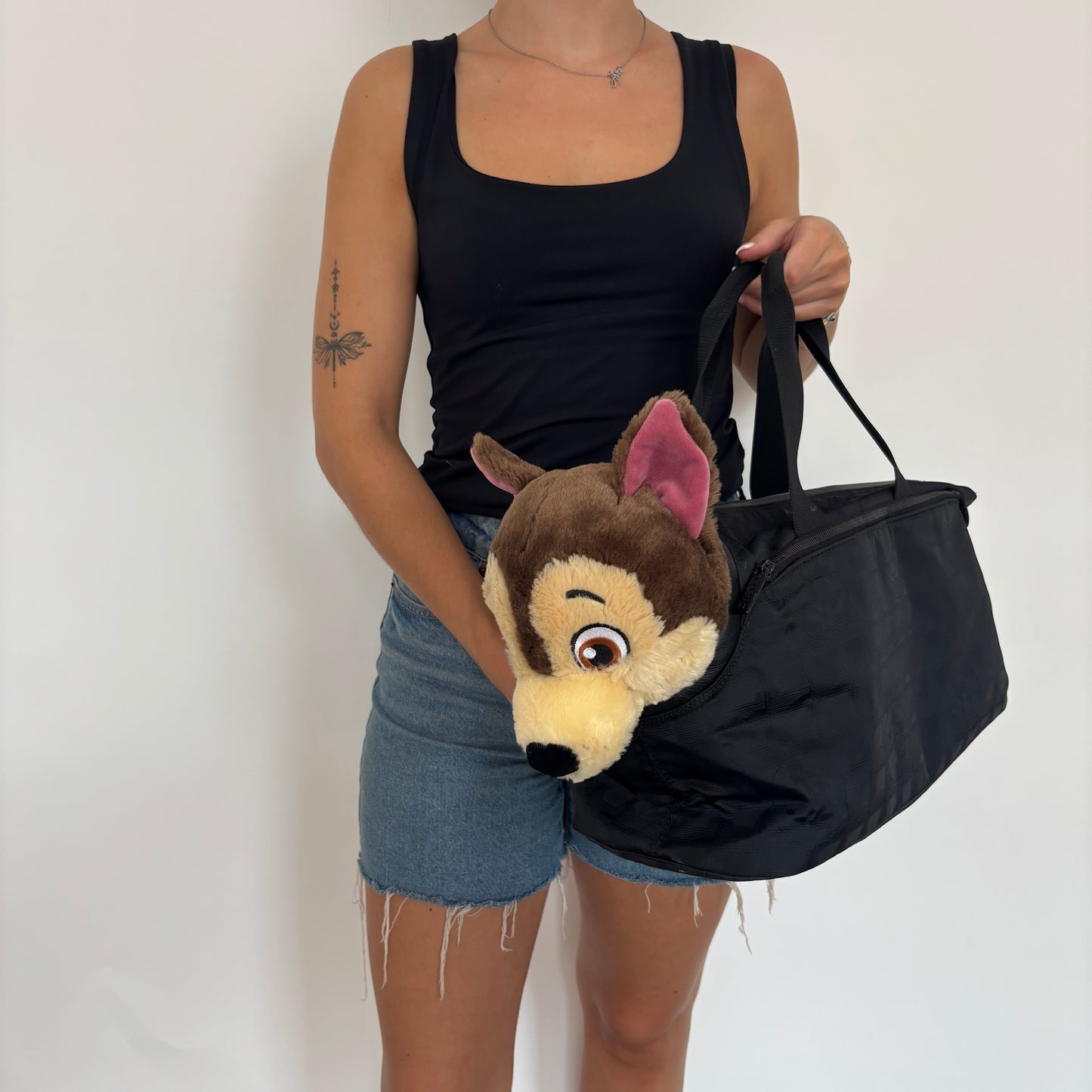 Chanel Dog Carrier Black Travel Ligne 2002/03