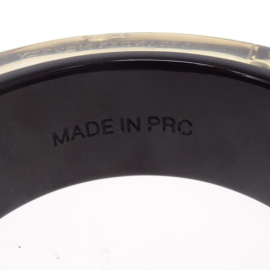Alexander McQueen Plexi Resin Large Bangle 65mm (S)