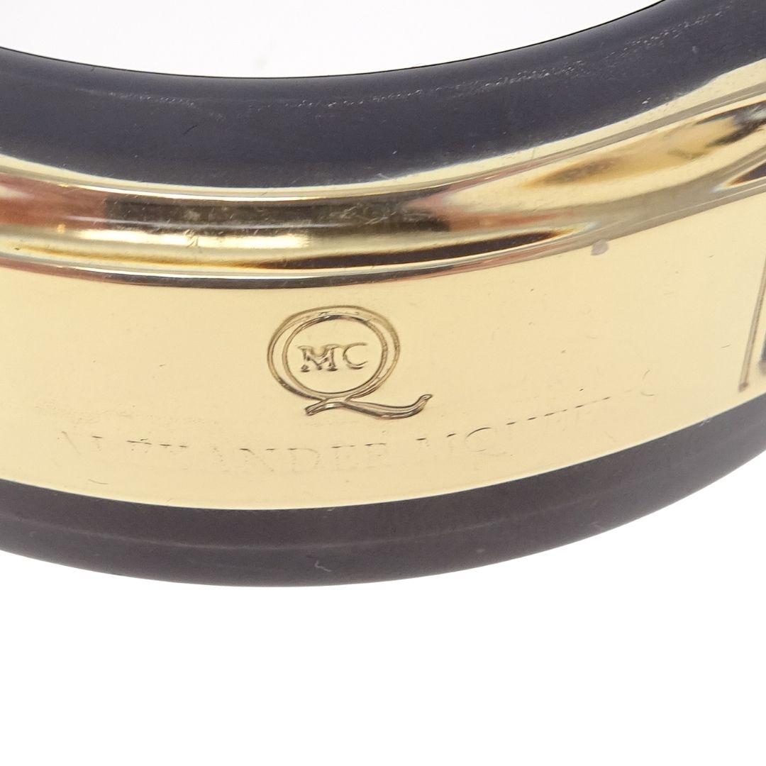 Alexander McQueen Plexi Resin Large Bangle 65mm (S)