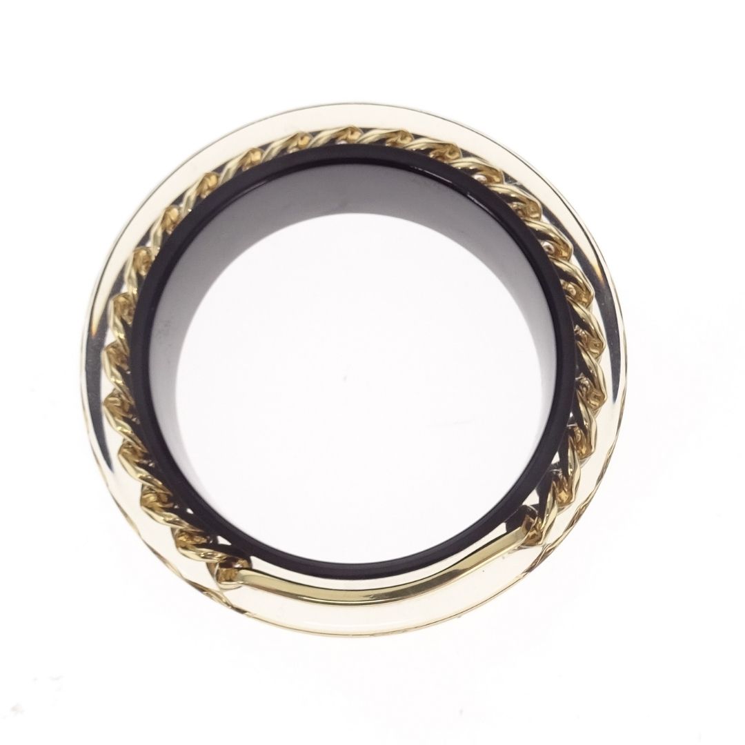 Alexander McQueen Plexi Resin Large Bangle 65mm (S)