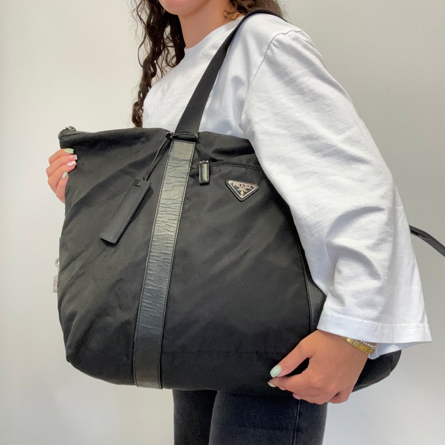 Prada Travel Bag Black Nylon