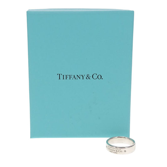 Tiffany & Co RTT Narrow Ring Sterling Silver and Diamonds (size 58)