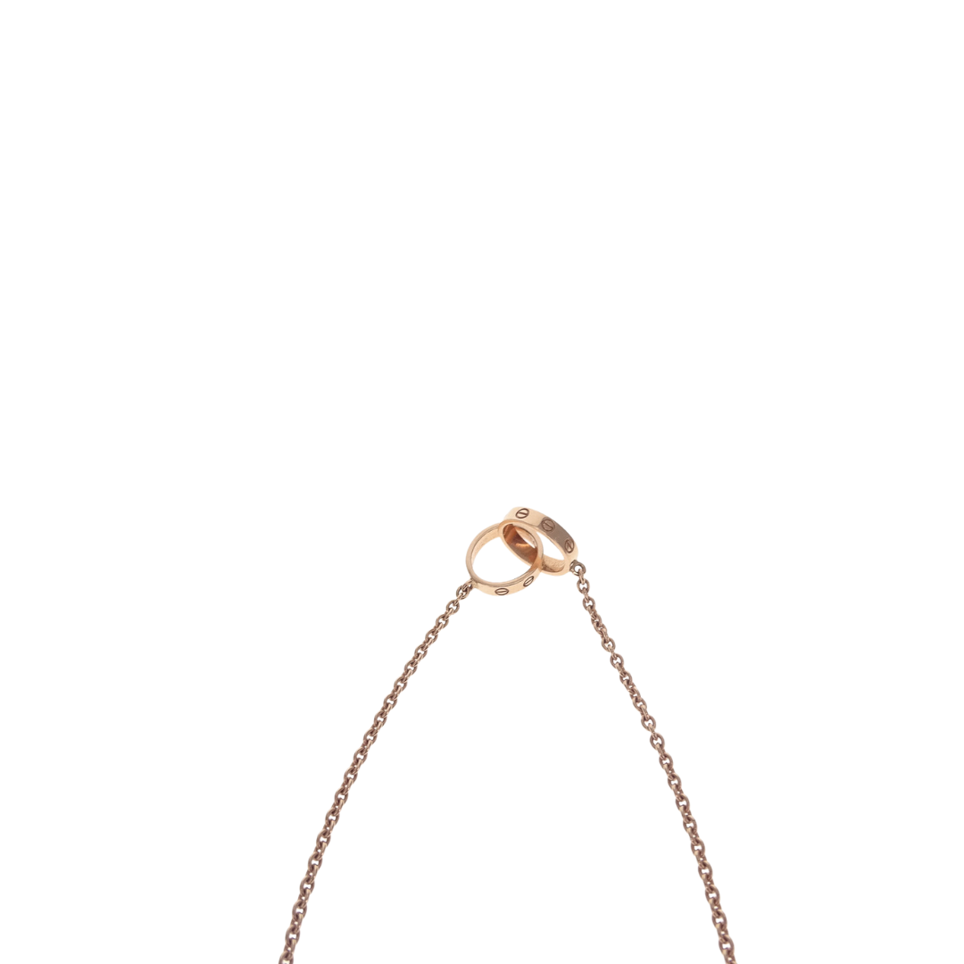 Cartier 18k Rose Gold Classic Love Necklace