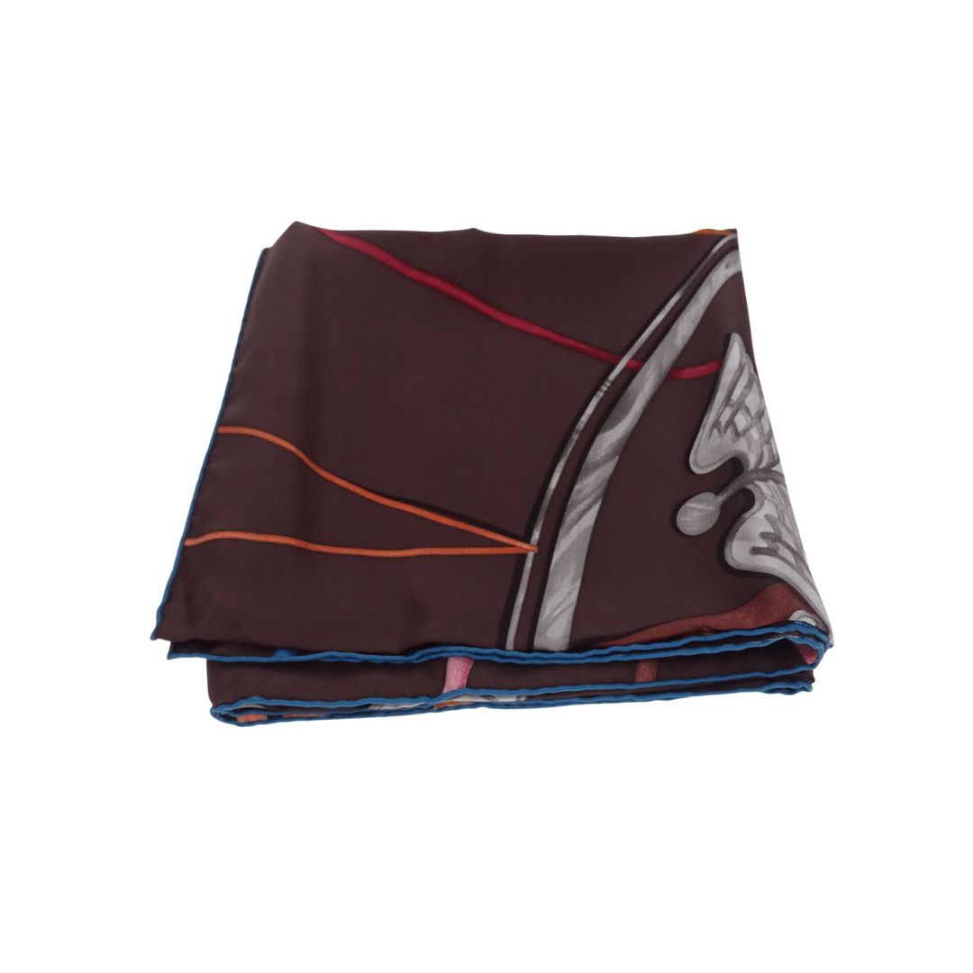 Hermes Attrape Tes Reves 90cm Silk Scarf
