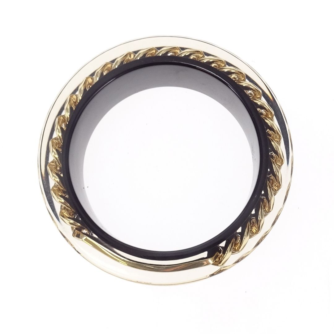 Alexander McQueen Plexi Resin Large Bangle 65mm (S)