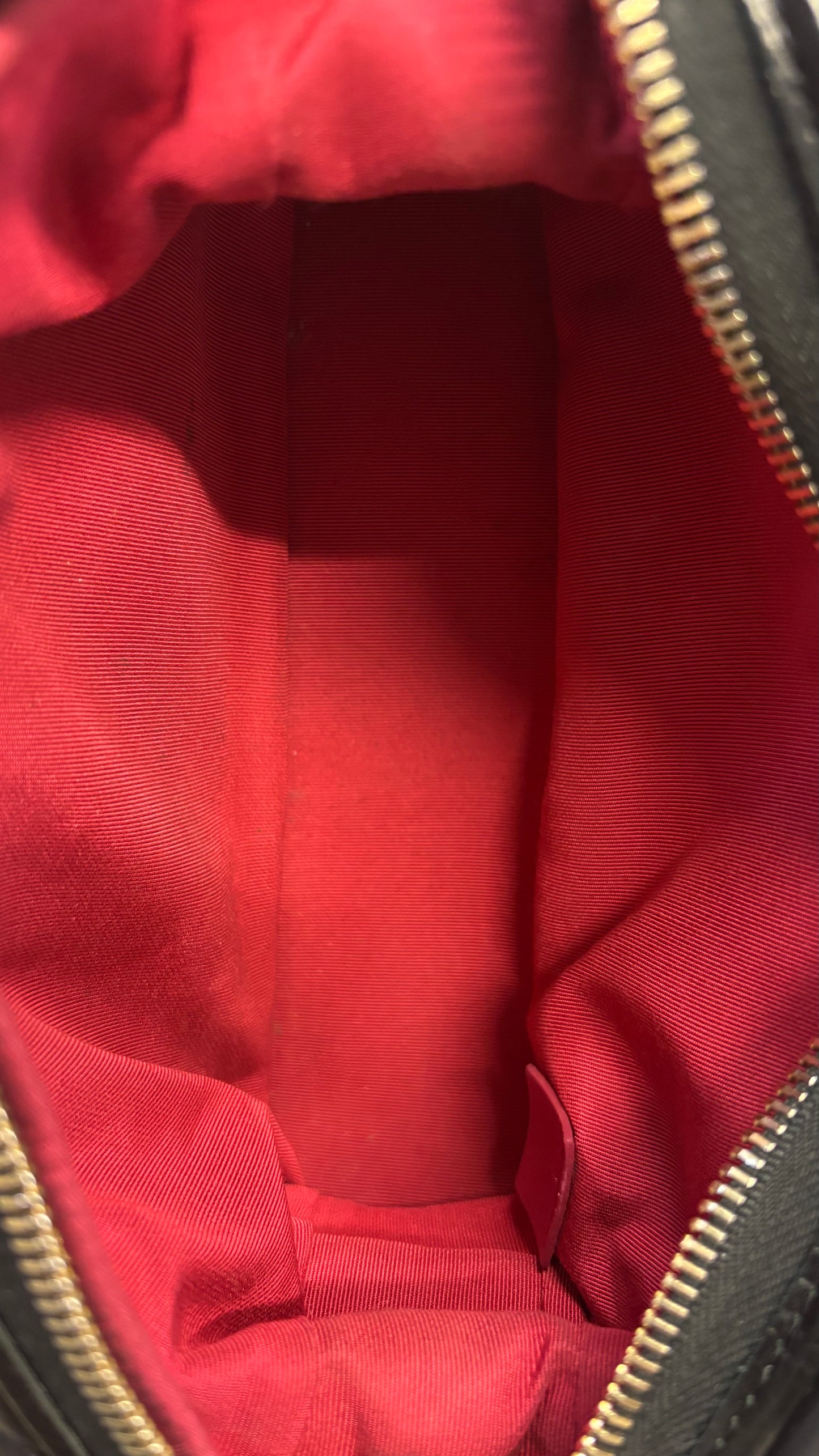 Chanel Gabrielle Cosmetic Pouch Black Calfskin 2018