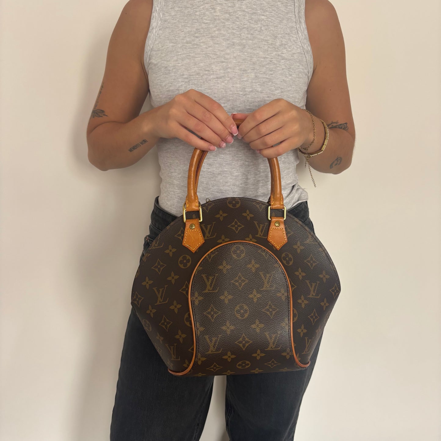 Louis Vuitton Ellipse PM Monogram Canvas Vintage MI1000