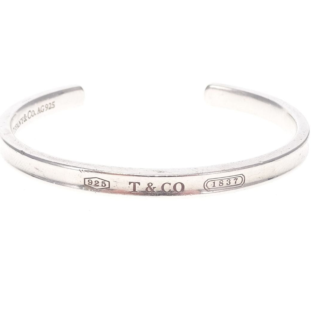 Tiffany & Co Since 1837 Narrow Cuff Sterling Silver