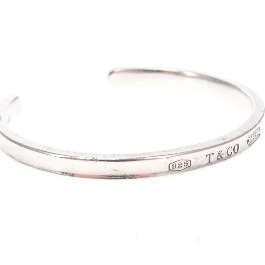 Tiffany & Co Since 1837 Narrow Cuff Sterling Silver