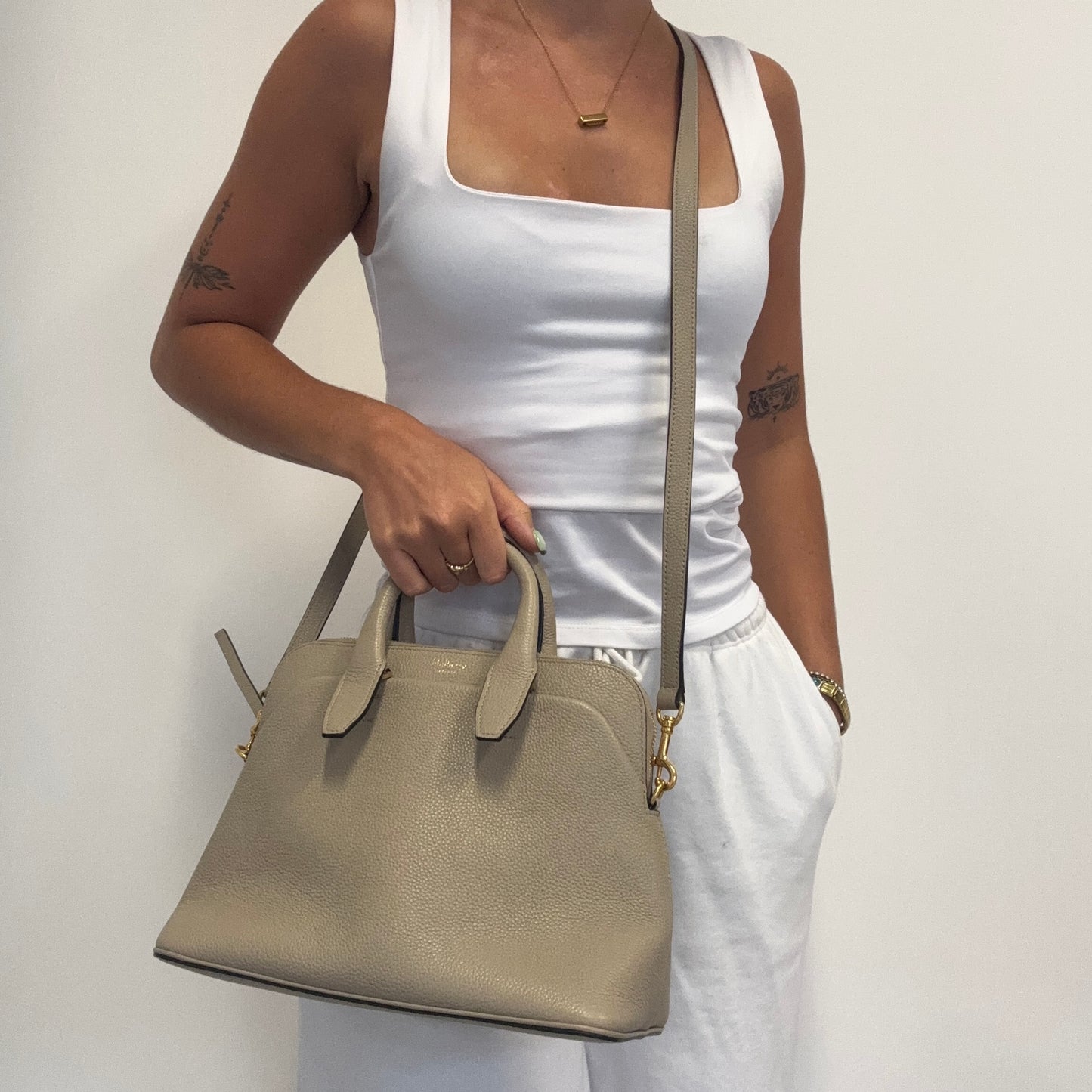 Mulberry Colville Dune Small Classic Grain