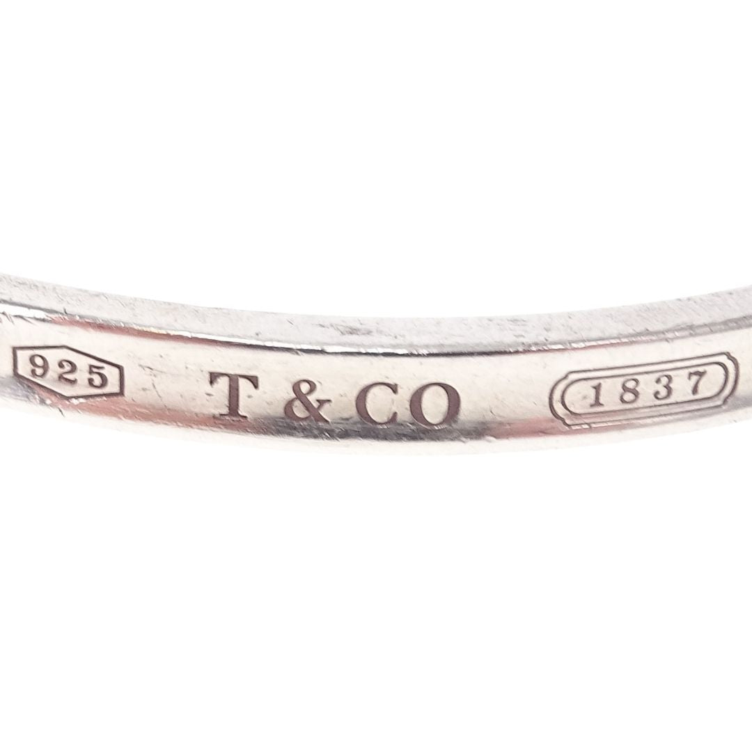 Tiffany & Co Since 1837 Narrow Cuff Sterling Silver