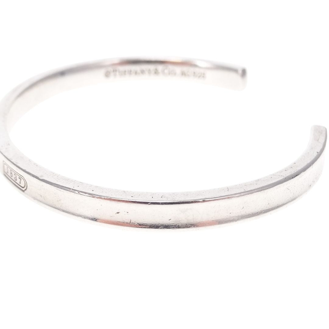 Tiffany & Co Since 1837 Narrow Cuff Sterling Silver