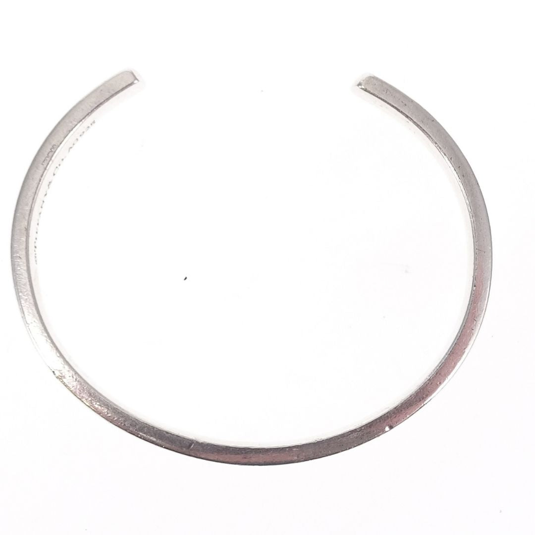 Tiffany & Co Since 1837 Narrow Cuff Sterling Silver