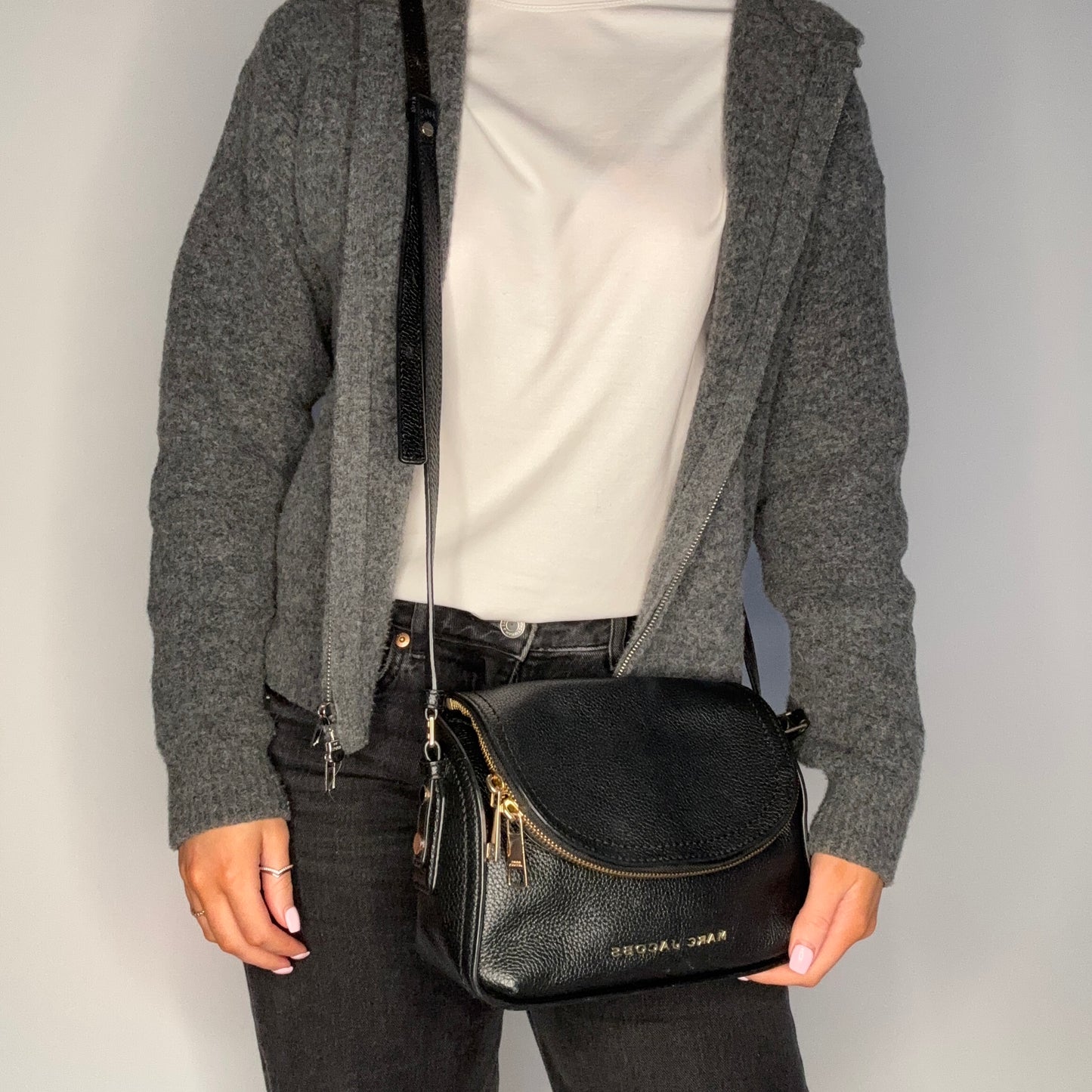 Marc Jacobs The Groove Mini Messenger Black