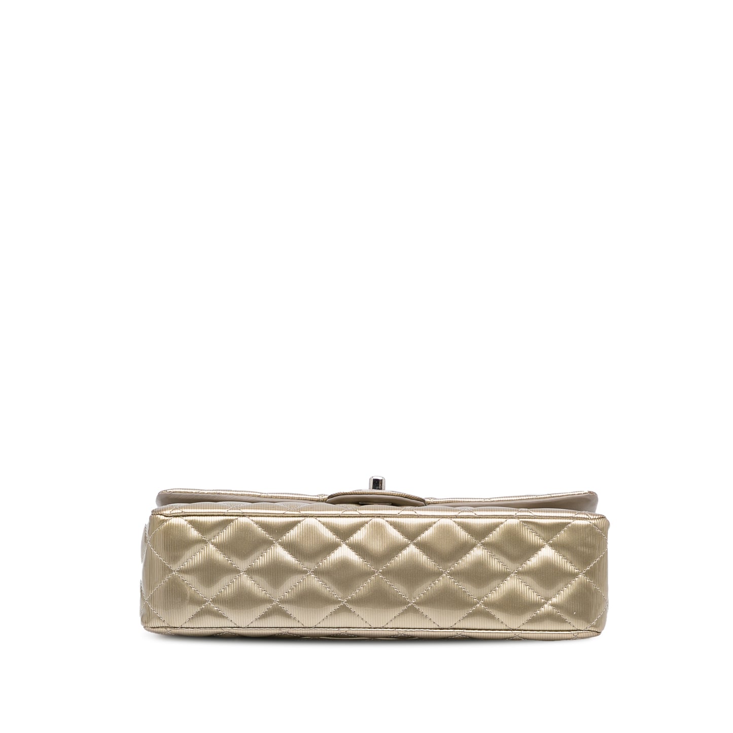 Medium Classic Patent Double Flap Image# 5