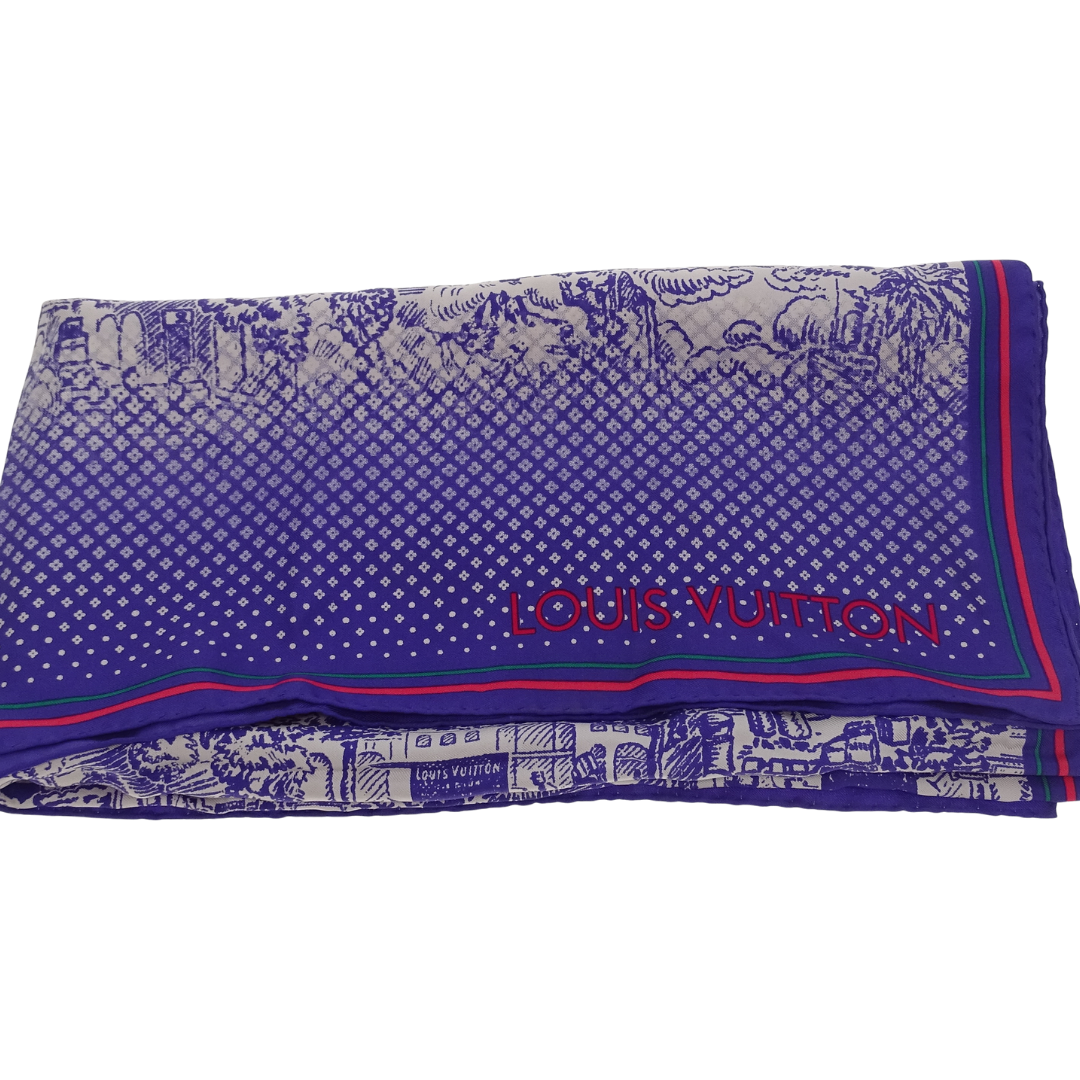 Louis Vuitton Silk Scarf History Of LV 70cm