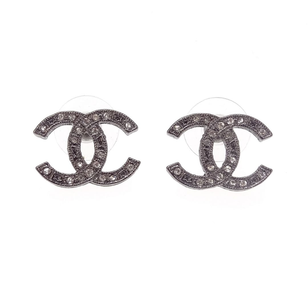 Chanel CC Earrings Crytsal and Star Detail 2013