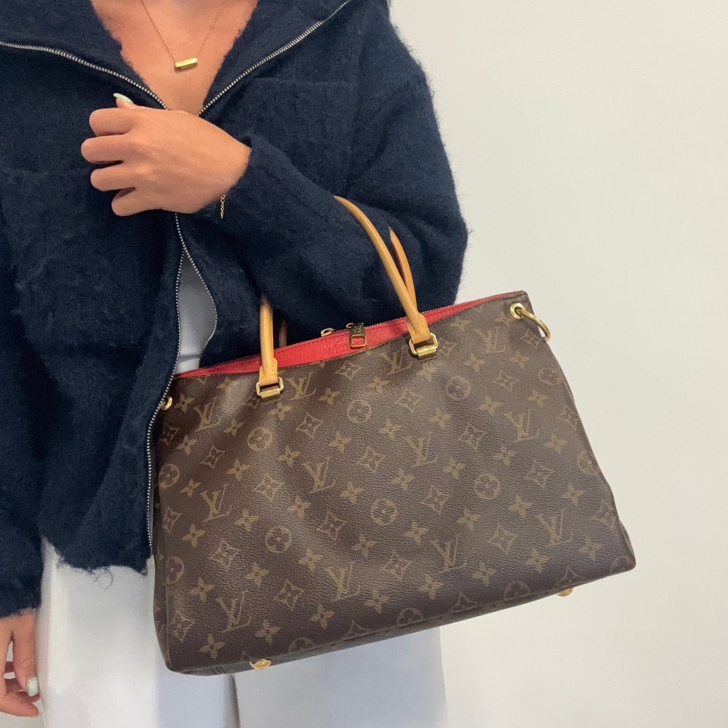 Louis Vuitton Pallas Monogram Rouge CA2146