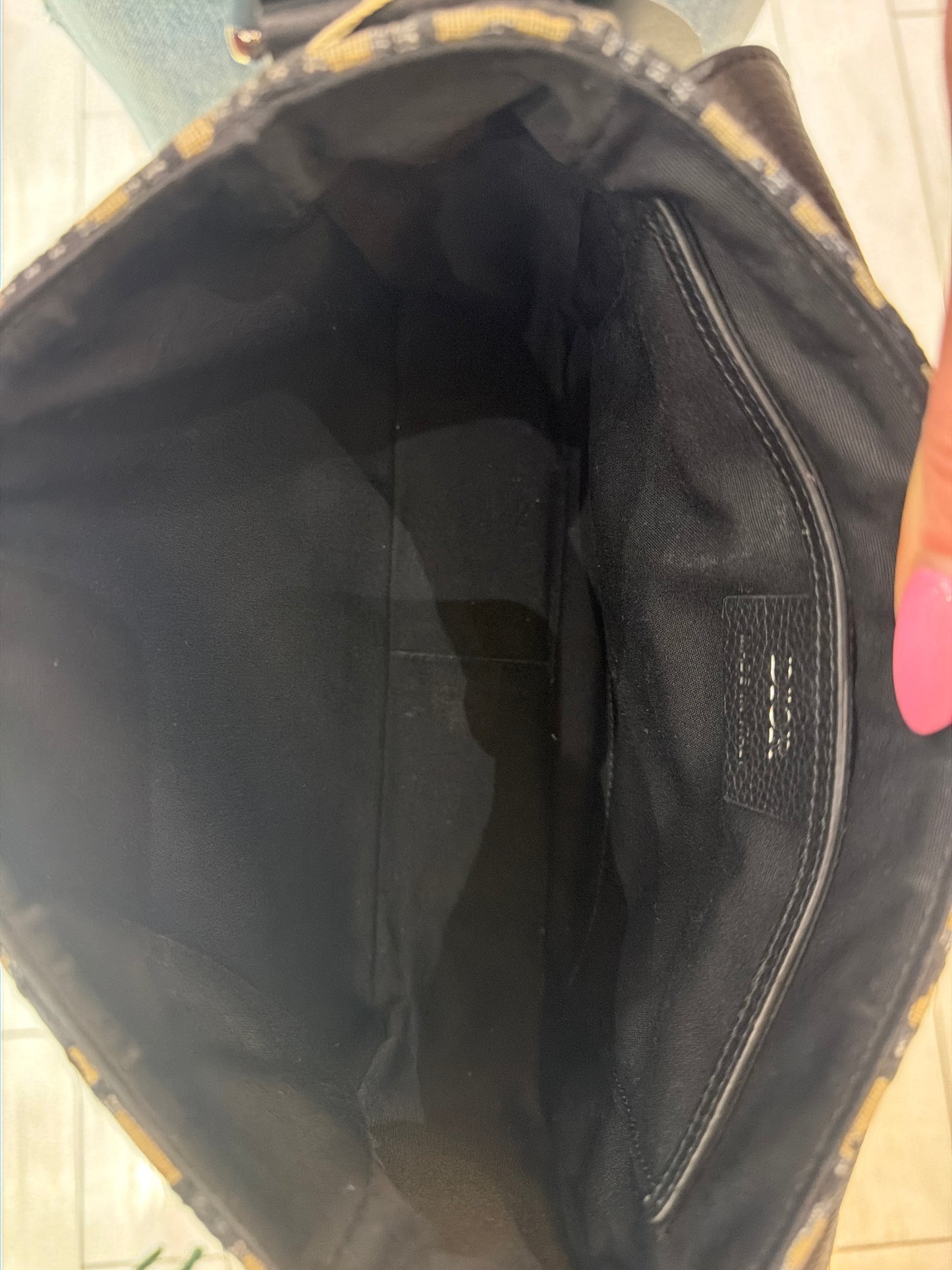 Dior Small Saddle Messenger Oblique