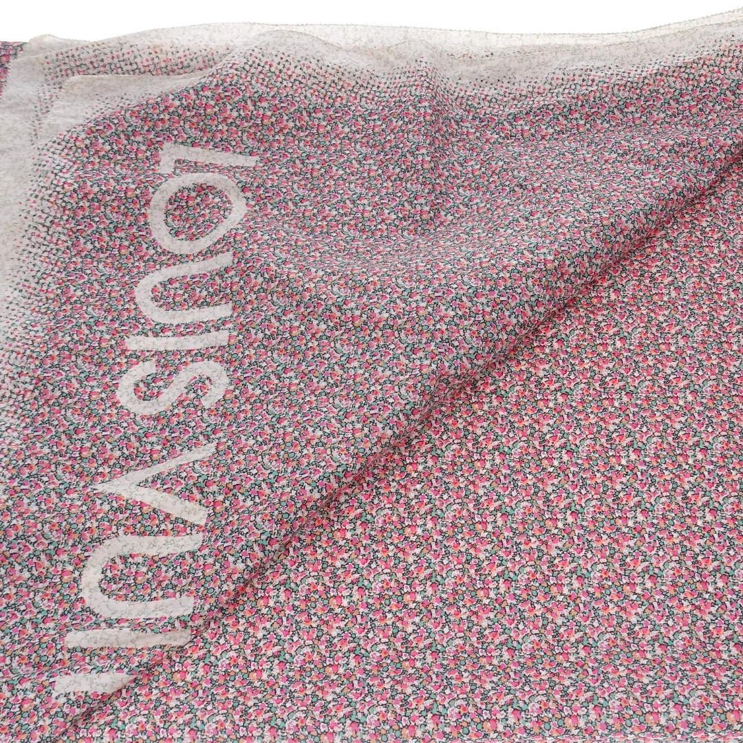 Louis Vuitton Tribute Cotton Long Scarf