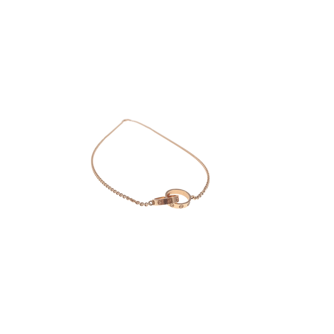 Cartier 18k Rose Gold Classic Love Necklace