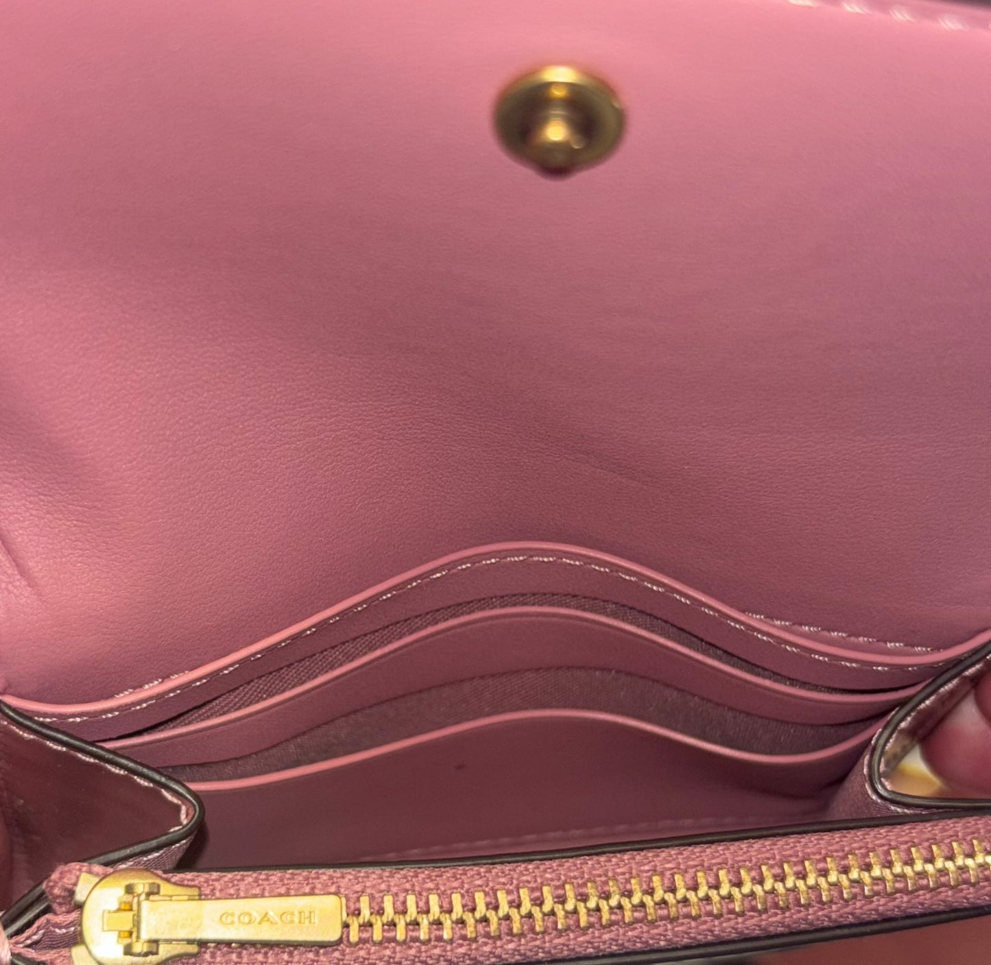 Coach Essential Card Holder with Charms