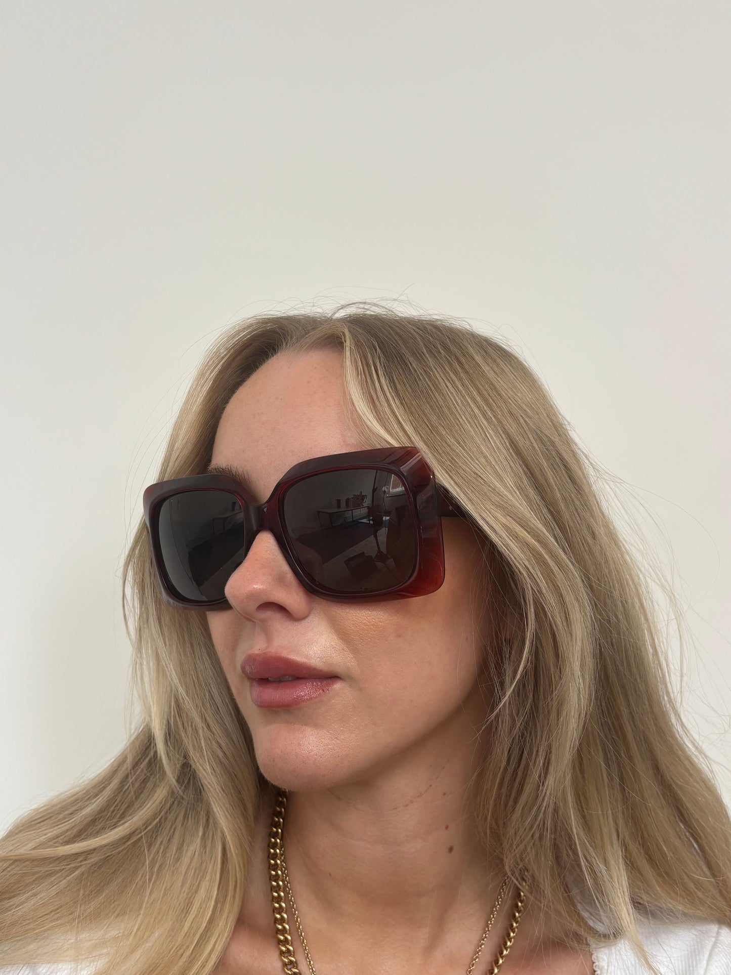 Celine Red Frame CL40096I Sunglasses