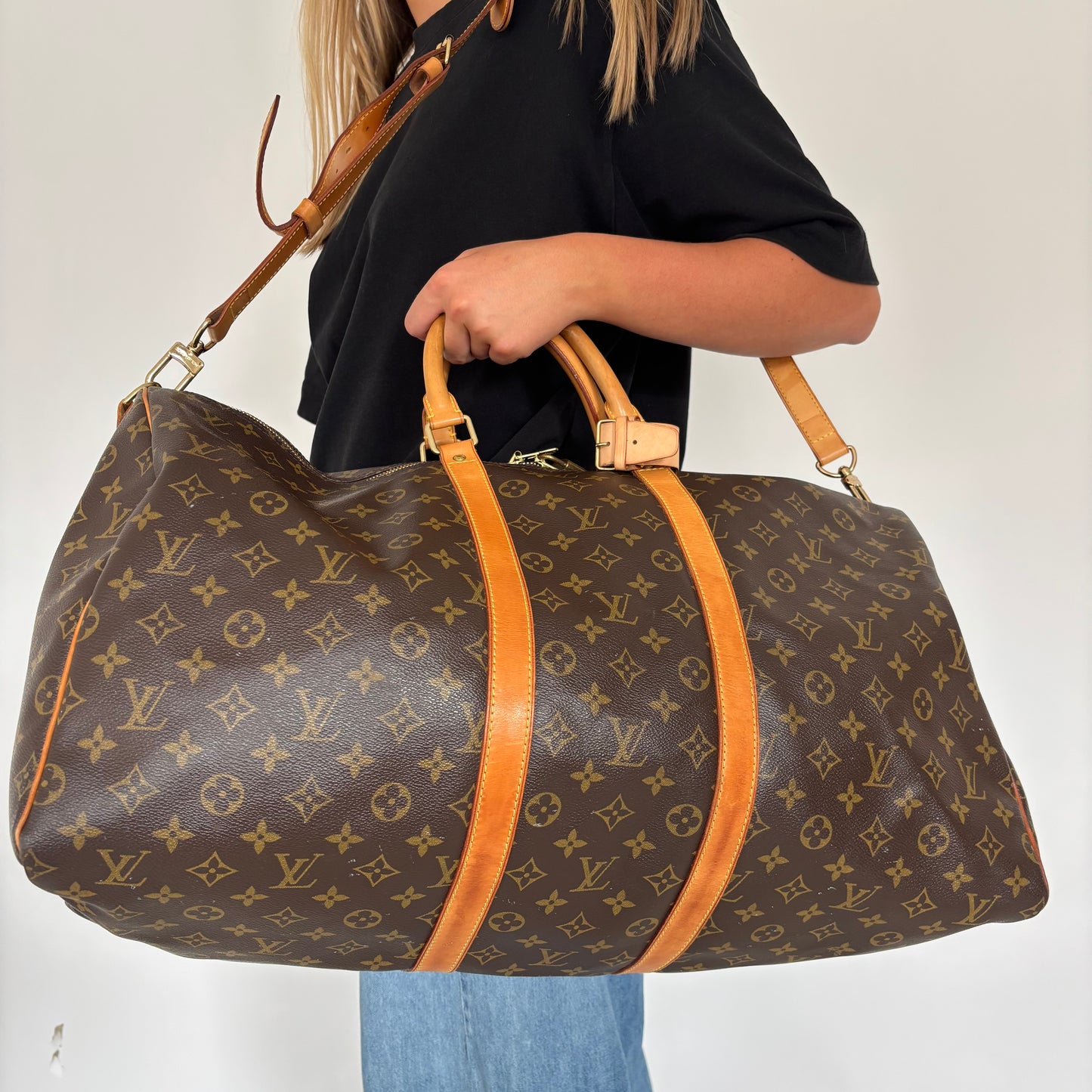 Louis Vuitton Keepall Bandouliere 55 Monogram MB0085 - 2005