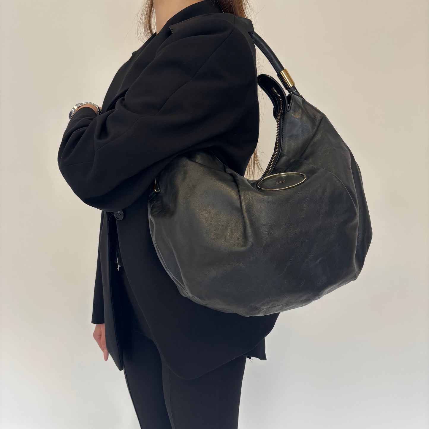 Chloe Black Ethel Hobo
